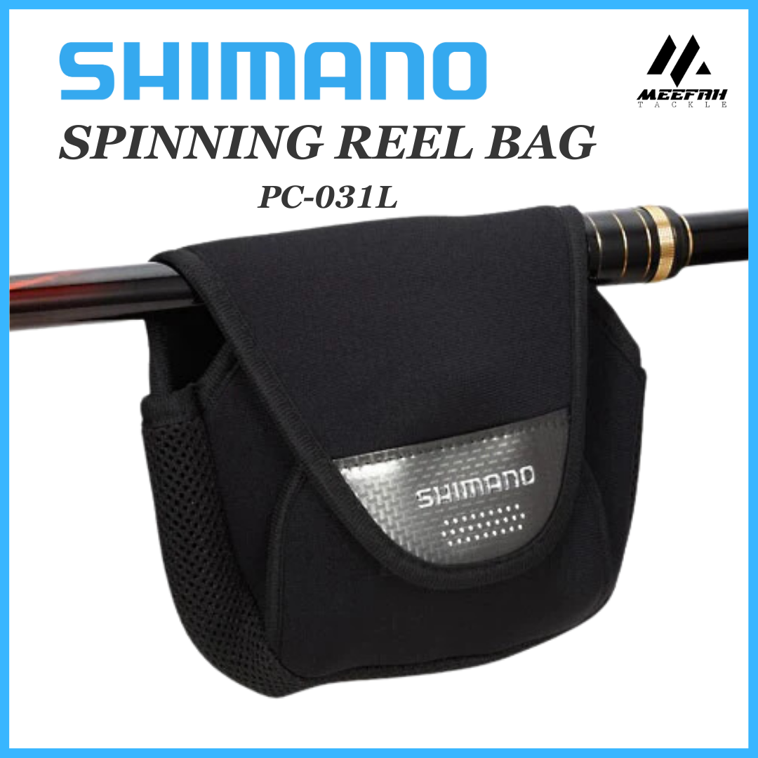 SHIMANO PC-031L Spinning Reel Bag - Fishing Reel Bag Beg Mesin Pancing –  Meefah Tackle