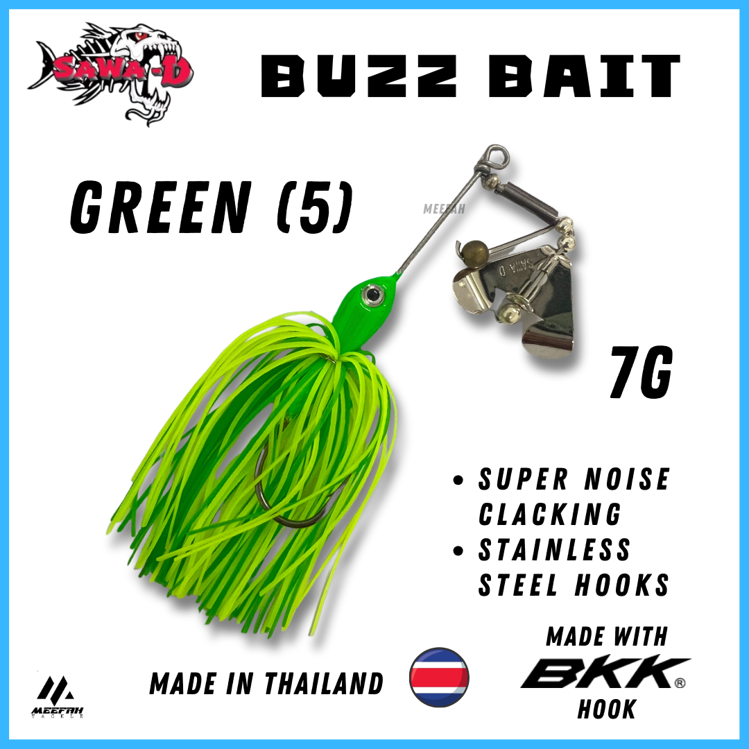 SAWA D - BUZZ BAIT 7G - Fishing Lure Spinner Bait Buzzbait Umpan