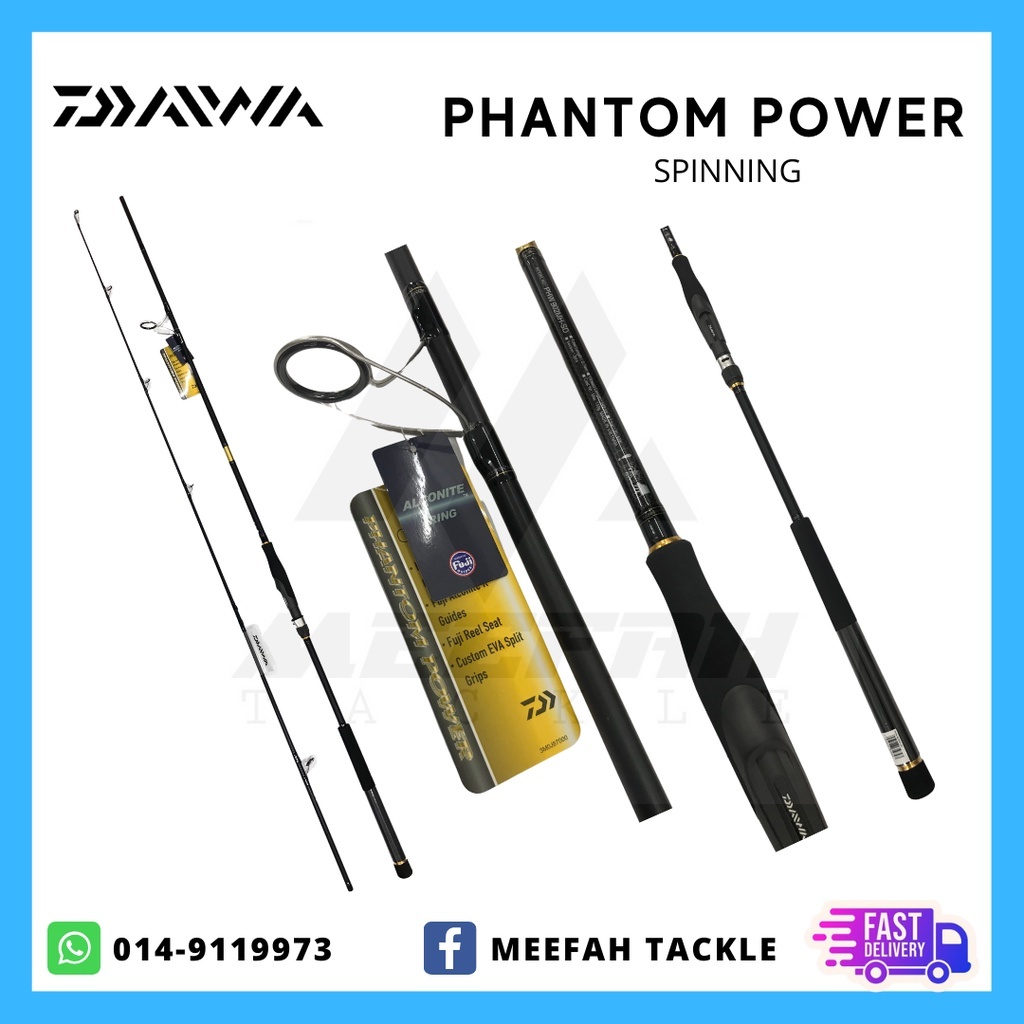 Daiwa Phantom Catfish - Spinning Fishing Rod Joran Pancing – Meefah Tackle