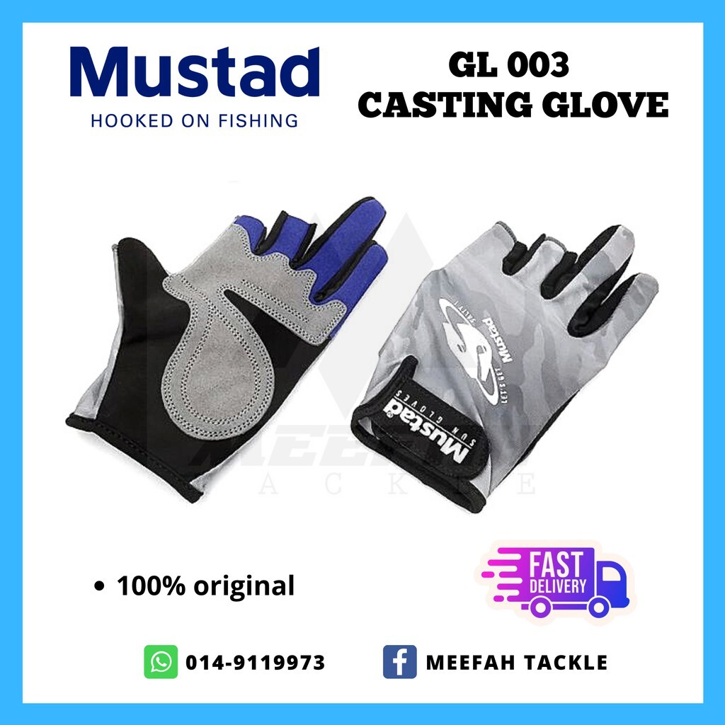 EUPRO LONG CASTING GLOVE GL001 Fishing Apparel Glove Sarung Tangan