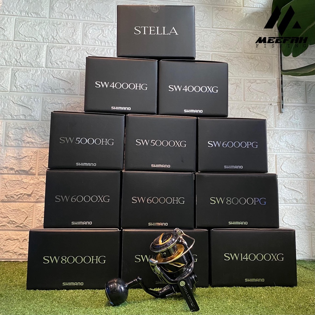 SHIMANO 2020 Stella SW 🔥 1 YEAR WARRANTY + FREE GIFT 🔥 Spinning Fishing  Reel Mesin Pancing – Meefah Tackle