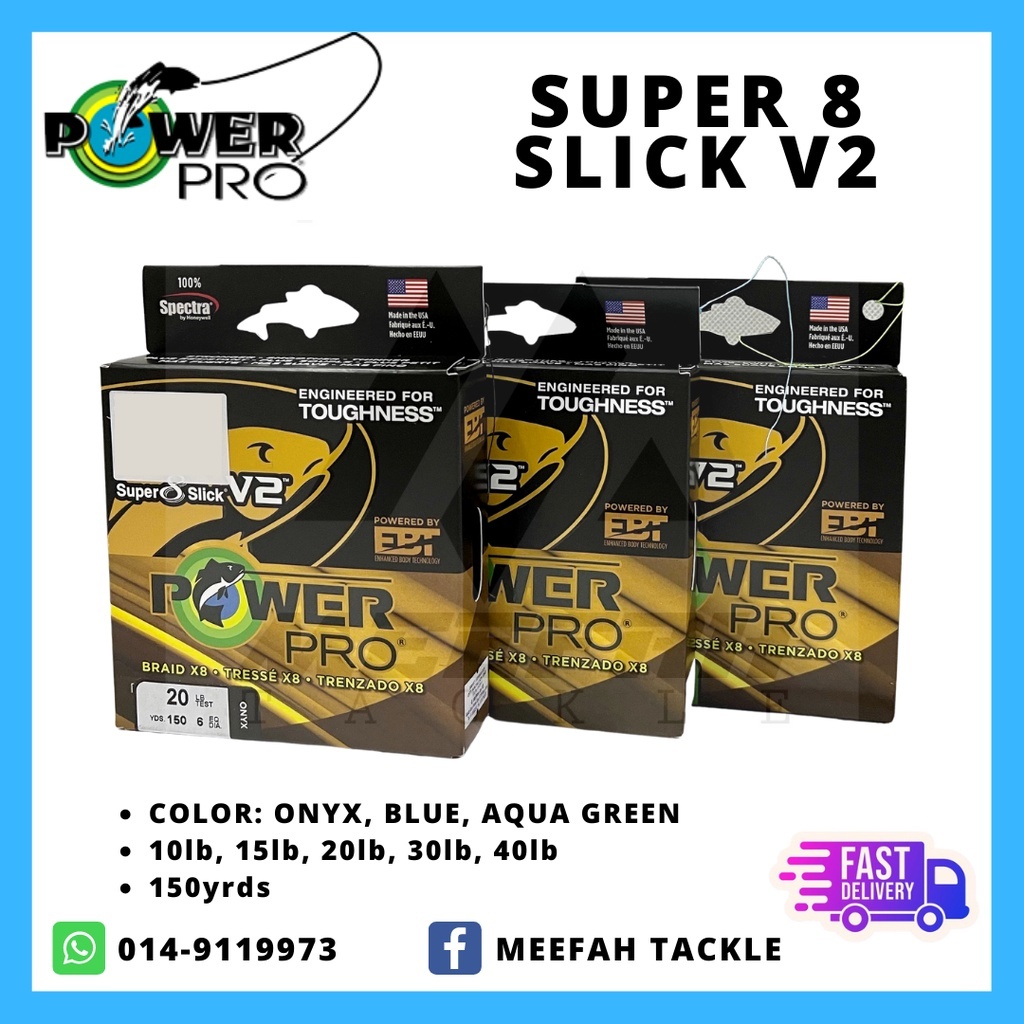 Power Pro Super Slick V2 Onyx / 65lb