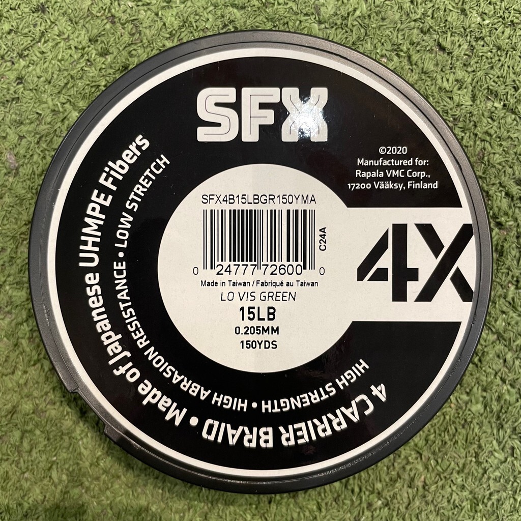 Meefah Tackle】New SUFIX SFX 4X 150YDS Braid - Braided Fishing