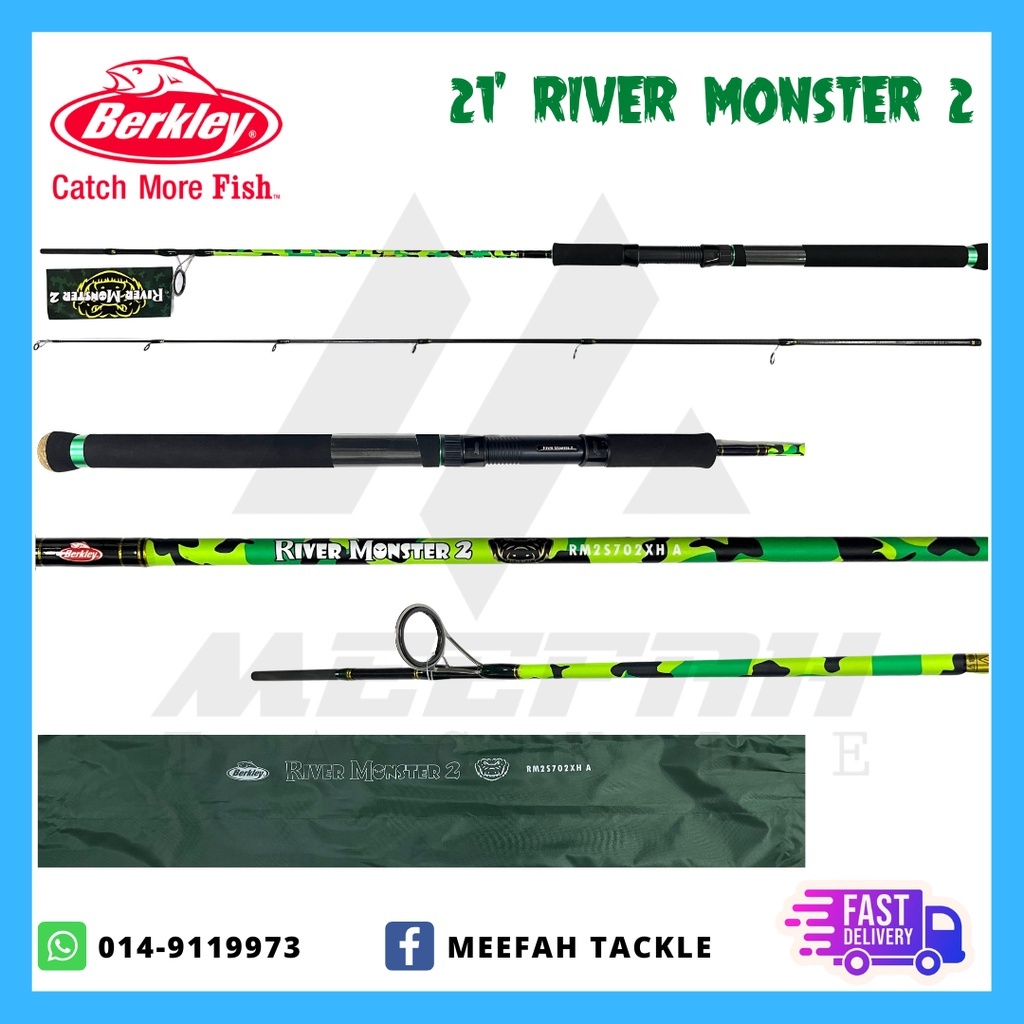 Berkley River Monster 2 Bait Casting Rod | 6.3ft