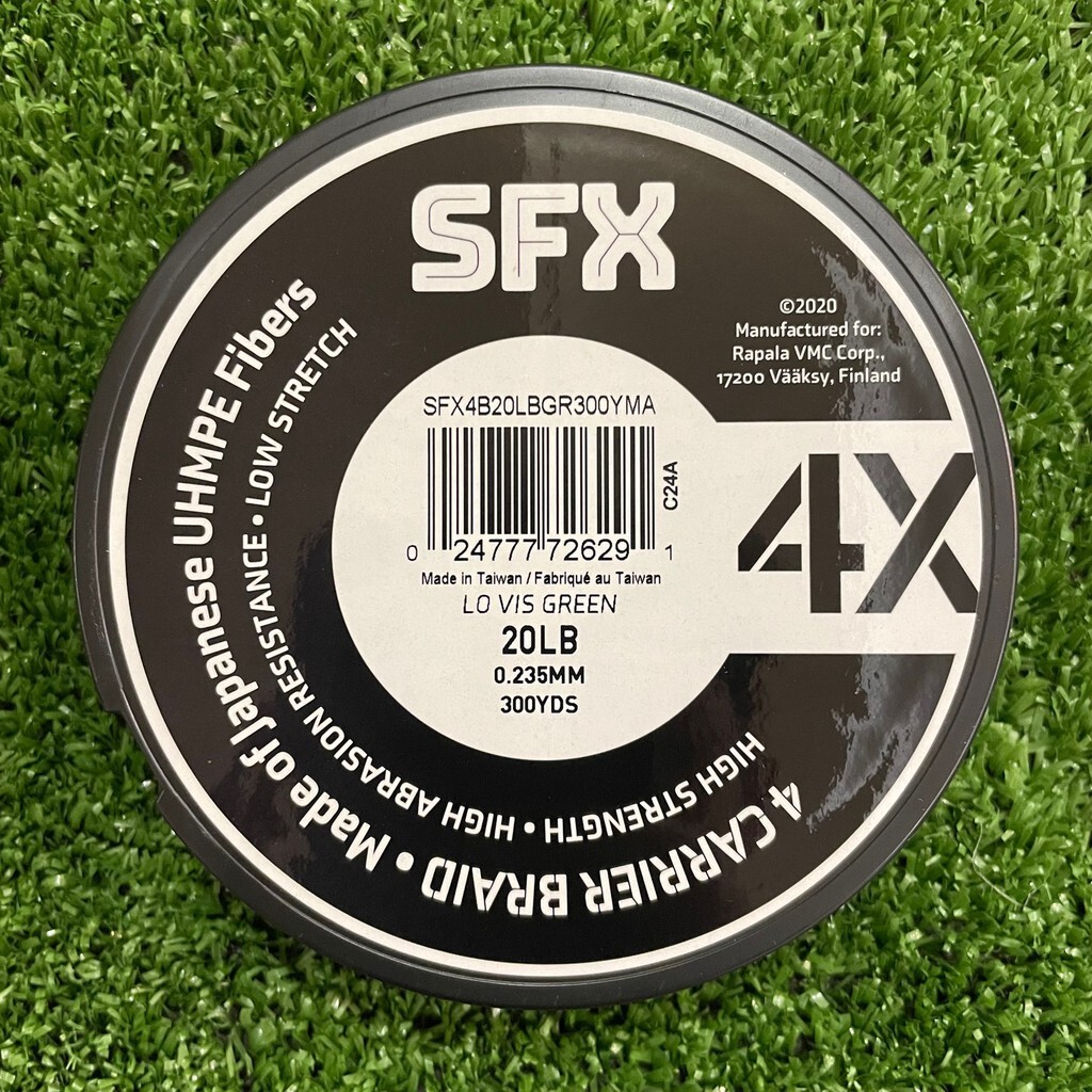 New SUFIX SFX 4X Braided Fishing Line Braid 300 YDS Tali Benang – Meefah  Tackle