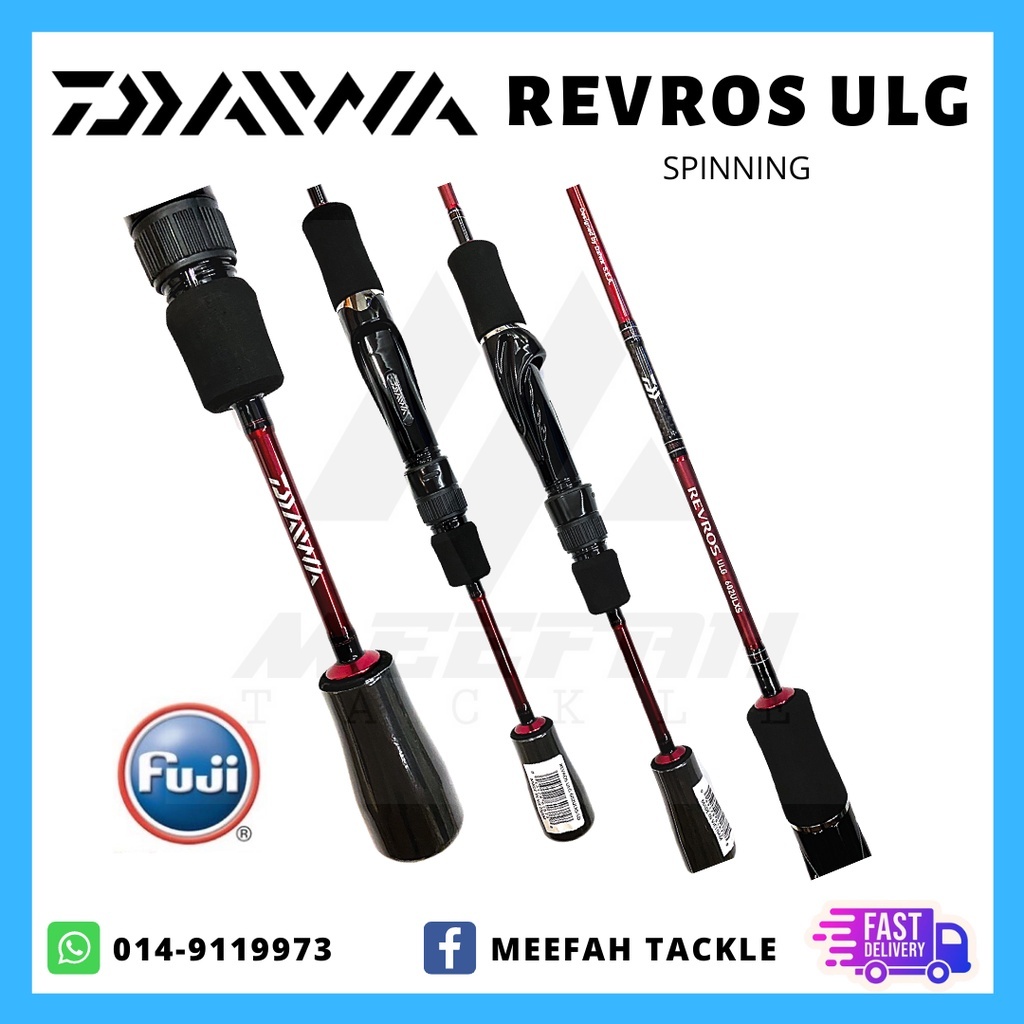 Daiwa Revros ULG Ultralight Spinning Rod (3 models)