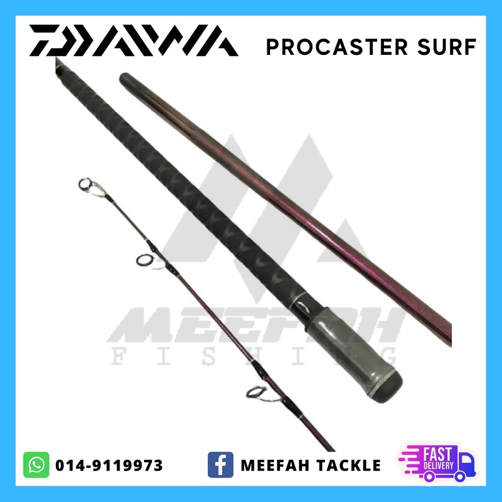 Daiwa 2018 Phantom Surf Rod Available size : 15 feet , 16 feet