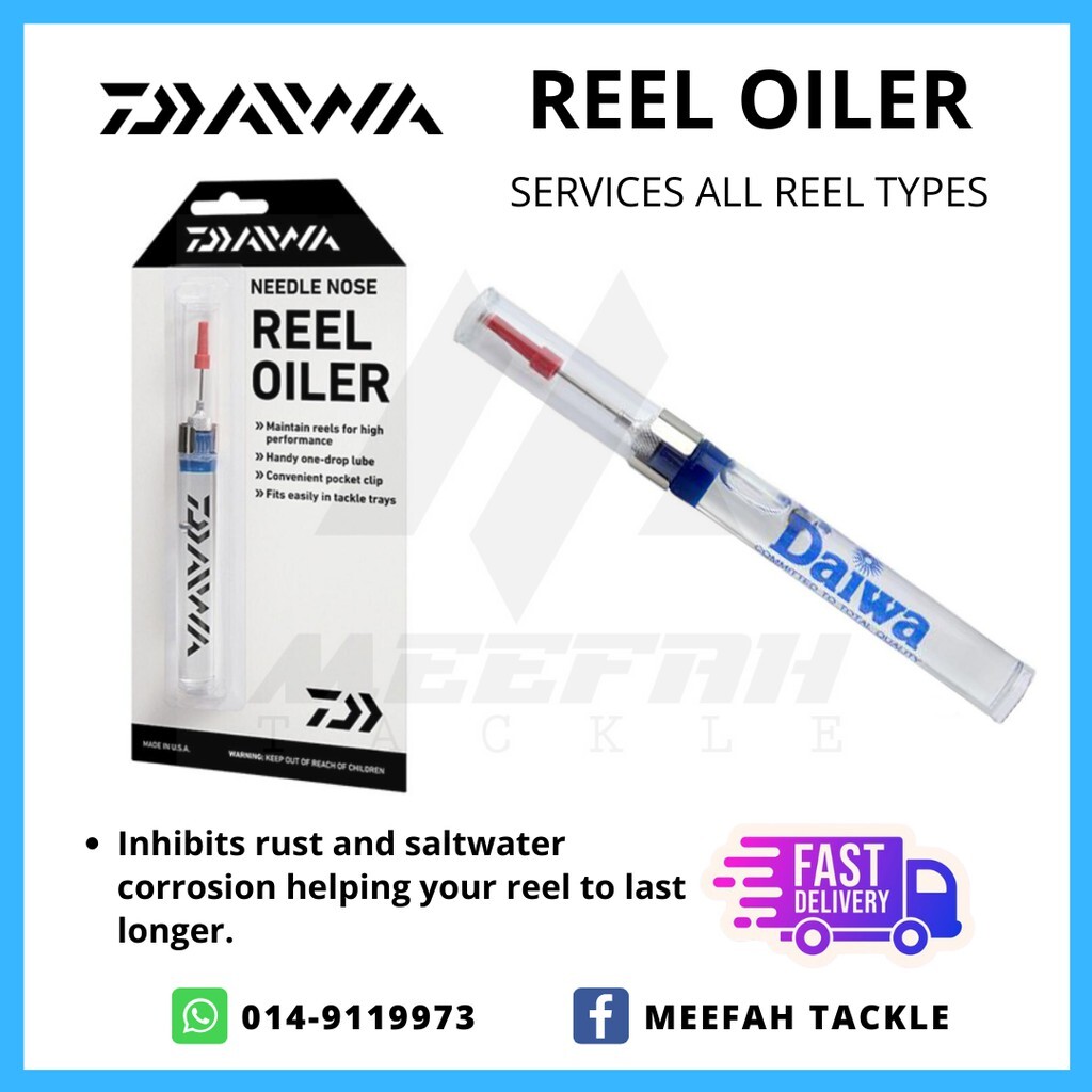 Daiwa Needle Nose Reel Oiler Reel Oil Grease Lube Accessories
