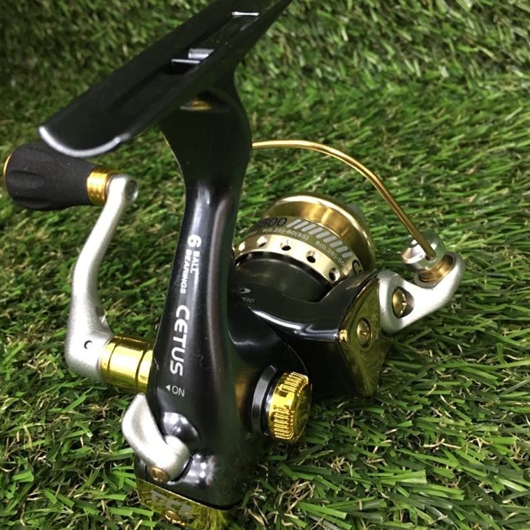 【Meefah Tackle】Tica Cetus SS 500 with EXTRA SPOOL 🔥 FREE GIFT 🔥 -  Spinning Fishing Reel Mesin Pancing