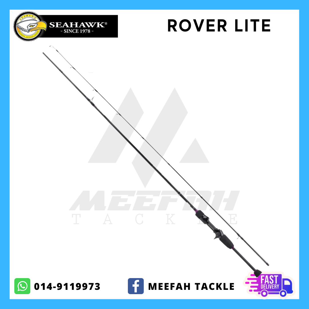 Meefah Tackle】SEAHAWK - ROVER LITE ULTRALIGHT ROD 🔥PVC PIPE🔥 - Fishing  Rod Ultralight Pancing
