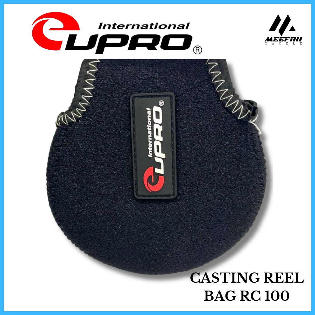 EUPRO BC Casting Reel Bag RC 100 ( S / M ) Baitcast Fishing Reel Pouch Bag  Cover Pancing