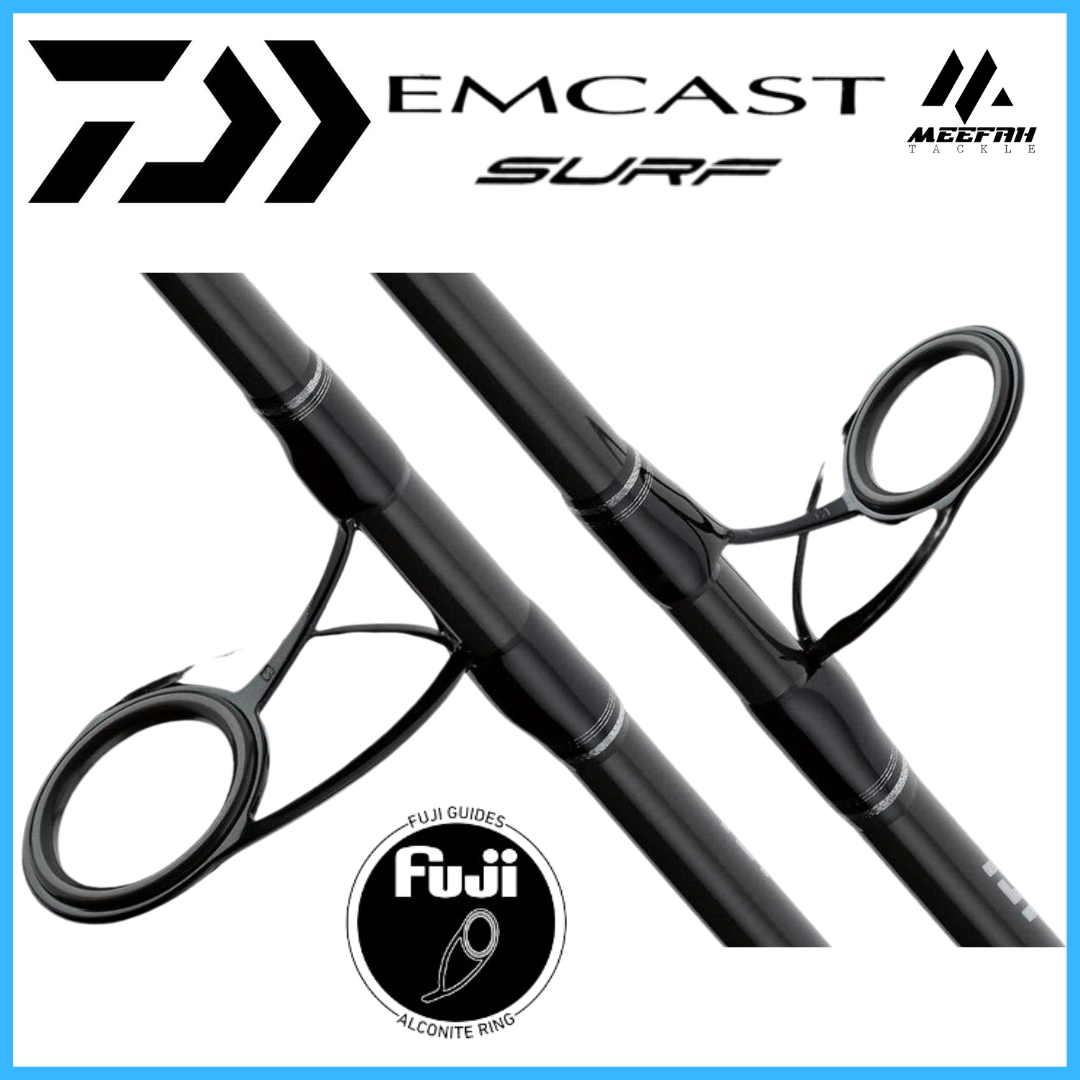 DAIWA 2023 Emcast Surf Rod Include Pvc Fishing Surf Rod Joran Pantai  Pancing – Meefah Tackle