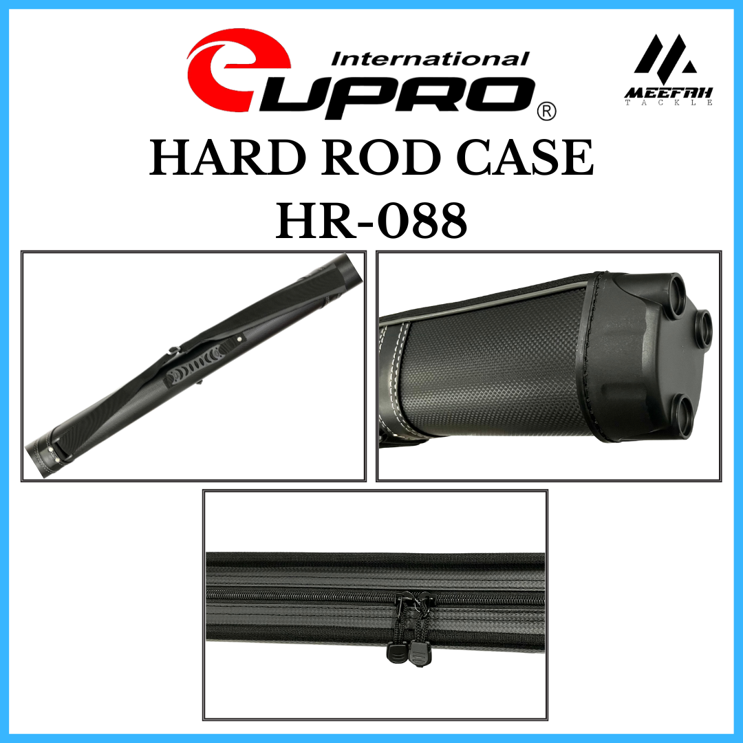 EUPRO HARD ROD CASE HR 088 125 / 135 / 175 CM Fishing Rod Hard Case Bag BEG  Rod Pancing SIMPAN ROD – Meefah Tackle