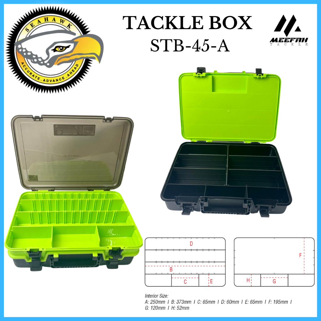 Fishing Tackle Box + Accessories