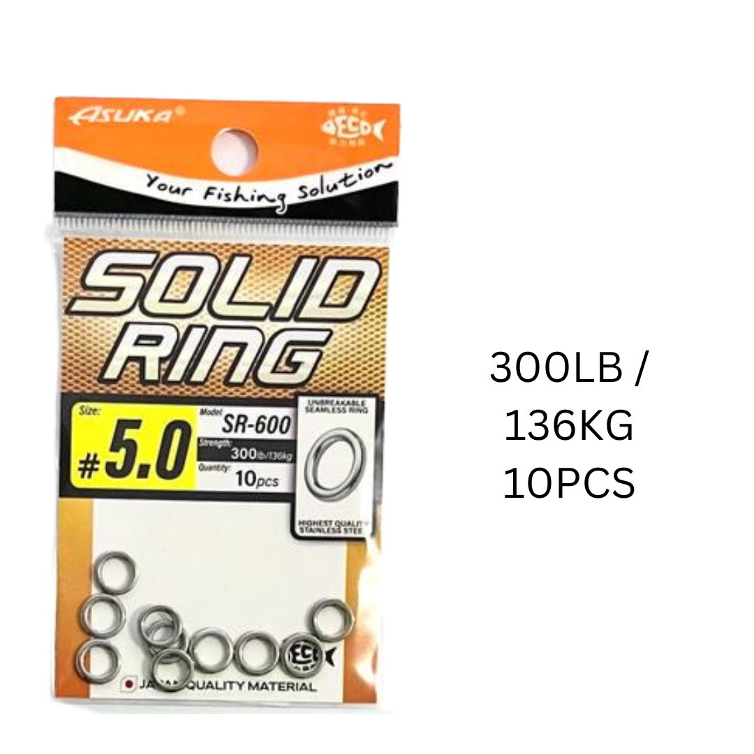 ASUKA SOLID RING SR-600 - Fishing Solid Ring Accessories Pancing