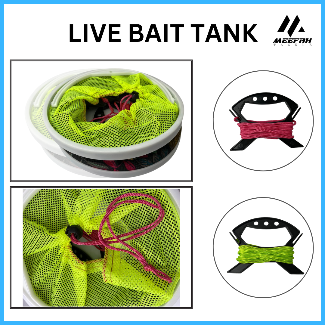 EVA LIVE BAIT TANK (SQUARE) - Fishing Tank Umpan Hidup Pancing – Meefah  Tackle