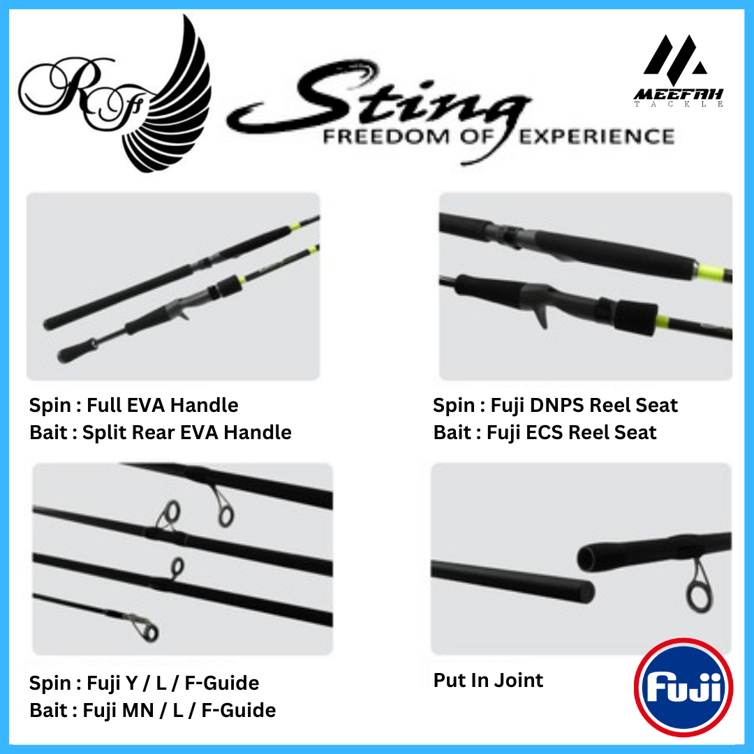 DAIWA 2021 Saltiga SF LJ CJ PVC PIPE Baitcasting Spinning Fishing Rod  Pancing – Meefah Tackle