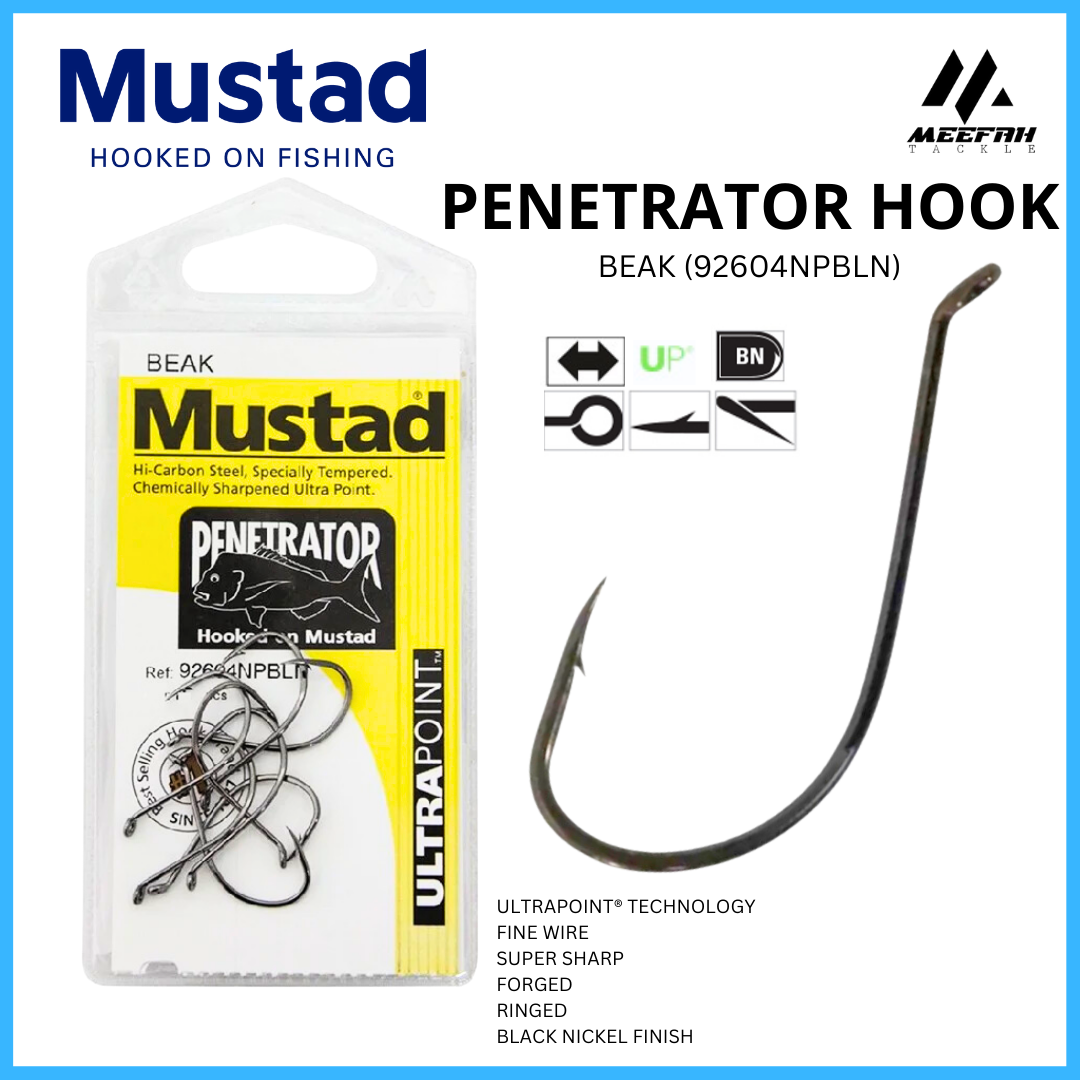 MARUTO 9644 HIGH CARBON & CHEMICALLY SHARPENED HOOKS.