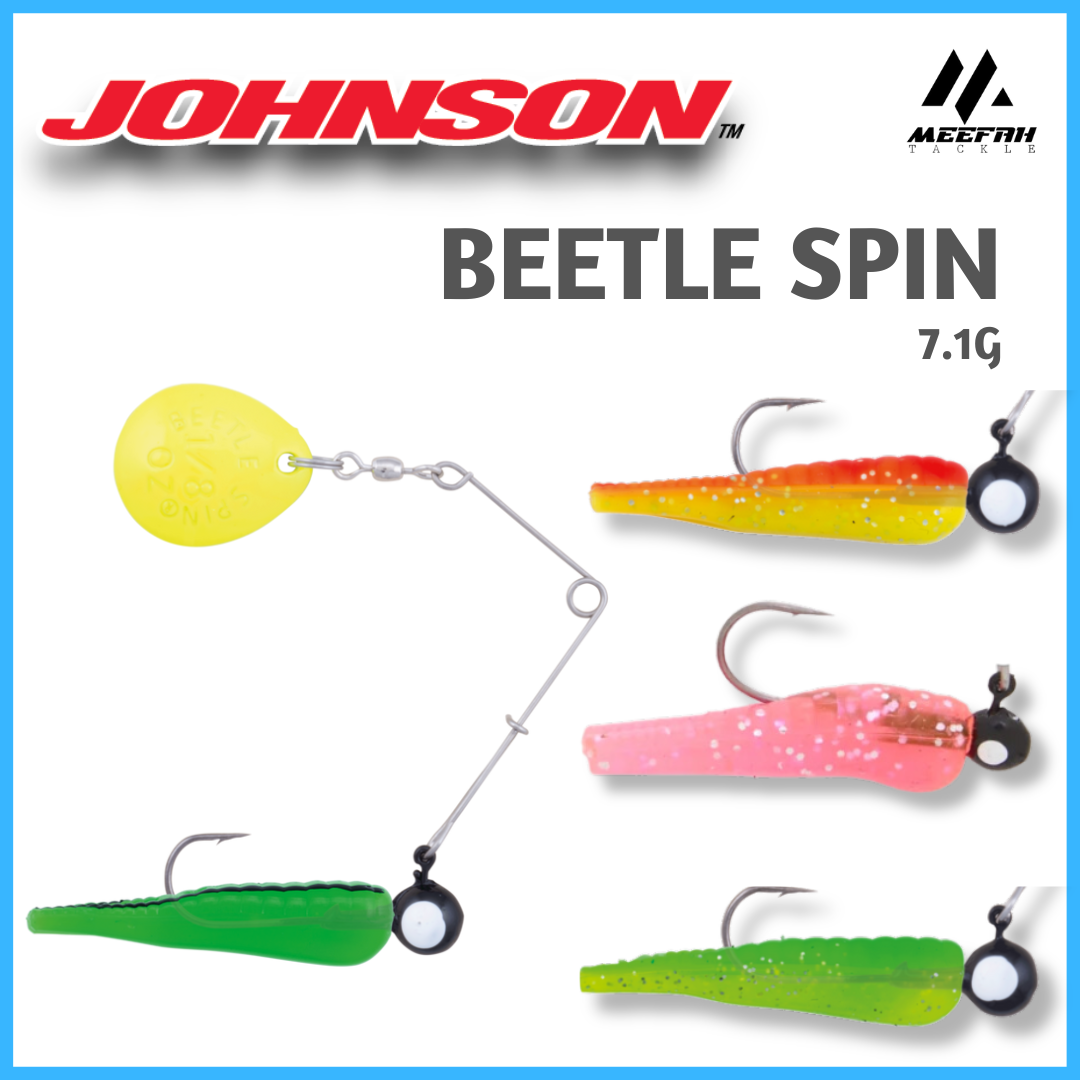 JOHNSON BEETLE SPIN 7.1G - Fishing Lure Gewang Pancing