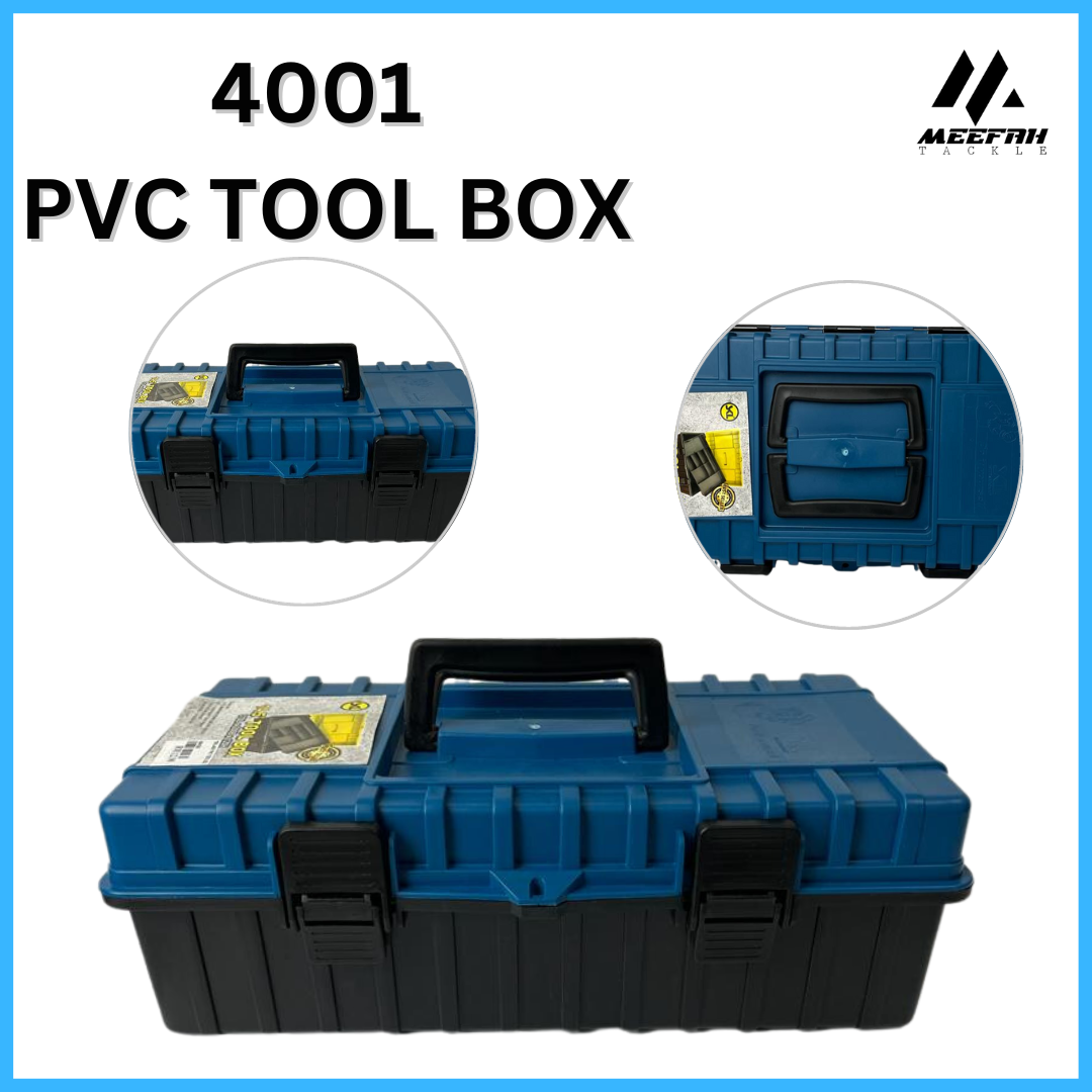 PVC TOOL BOX 4001 14.5 INCH - Fishing Tool Box – Meefah Tackle