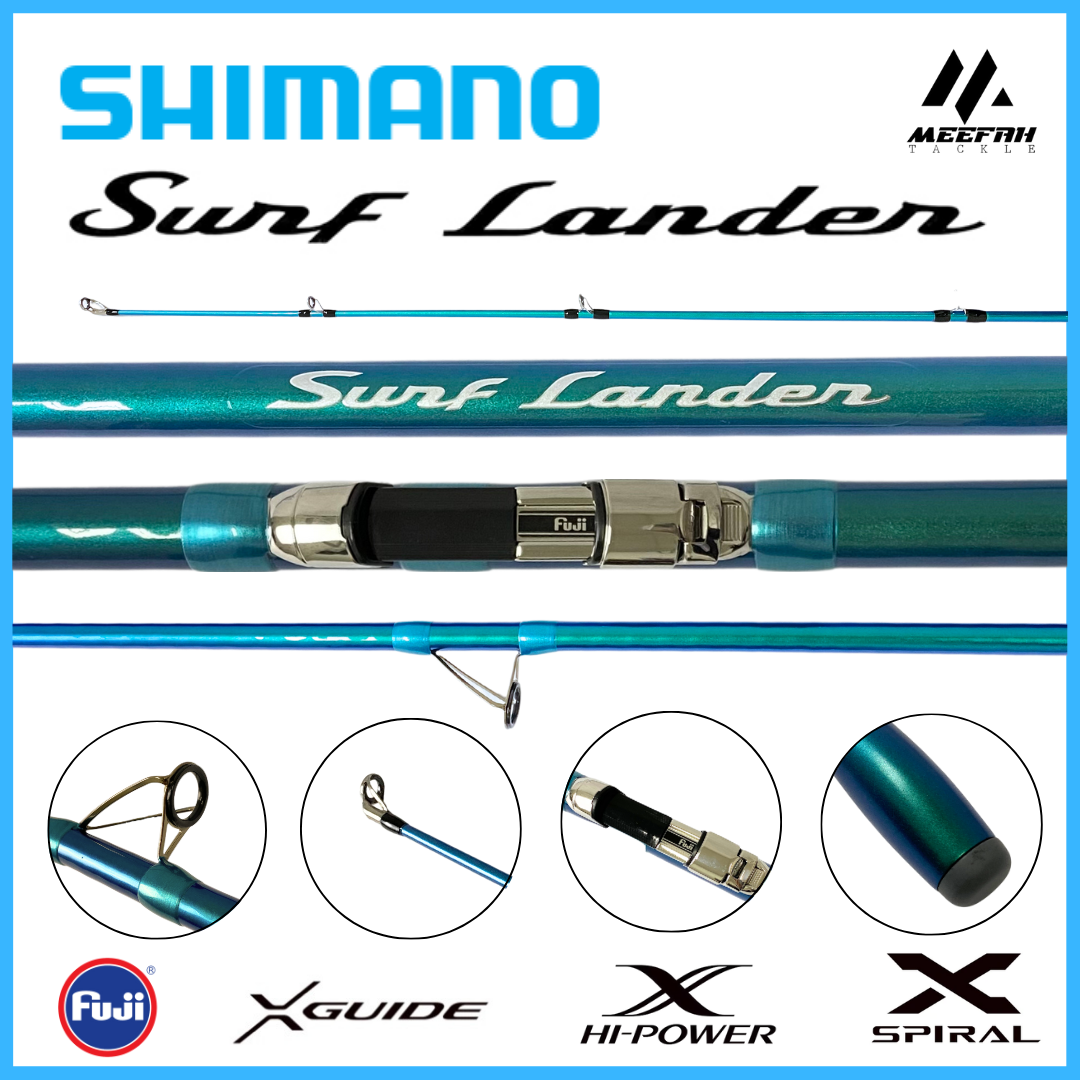 Shimano Socorro 10000 and Ugly Stik Bluewater Surf/Beach Combo Mono