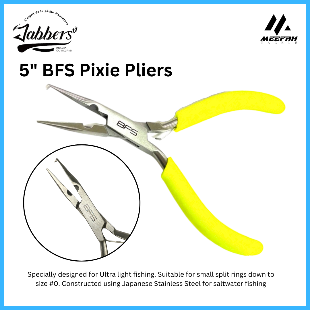 Jabbers Fidus Snake Charmer Plier Split Ring Plier - Fishing Plier Tools  Pancing – Meefah Tackle