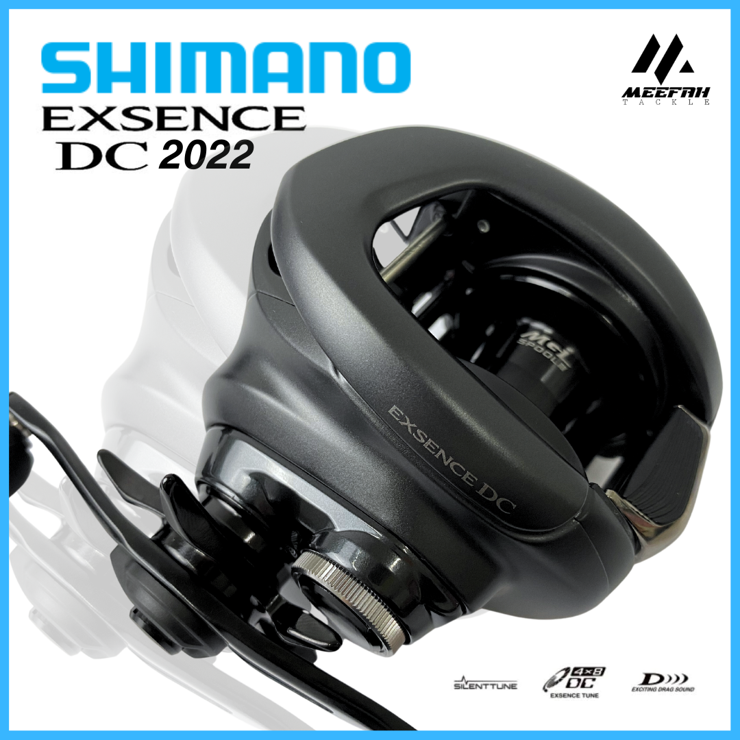 Shimano Exsence DC XG LEFT 🔥1 YEAR WARRANTY + FREE GIFT🔥 - Baitcasting  Fishing Reel Mesin Pancing – Meefah Tackle