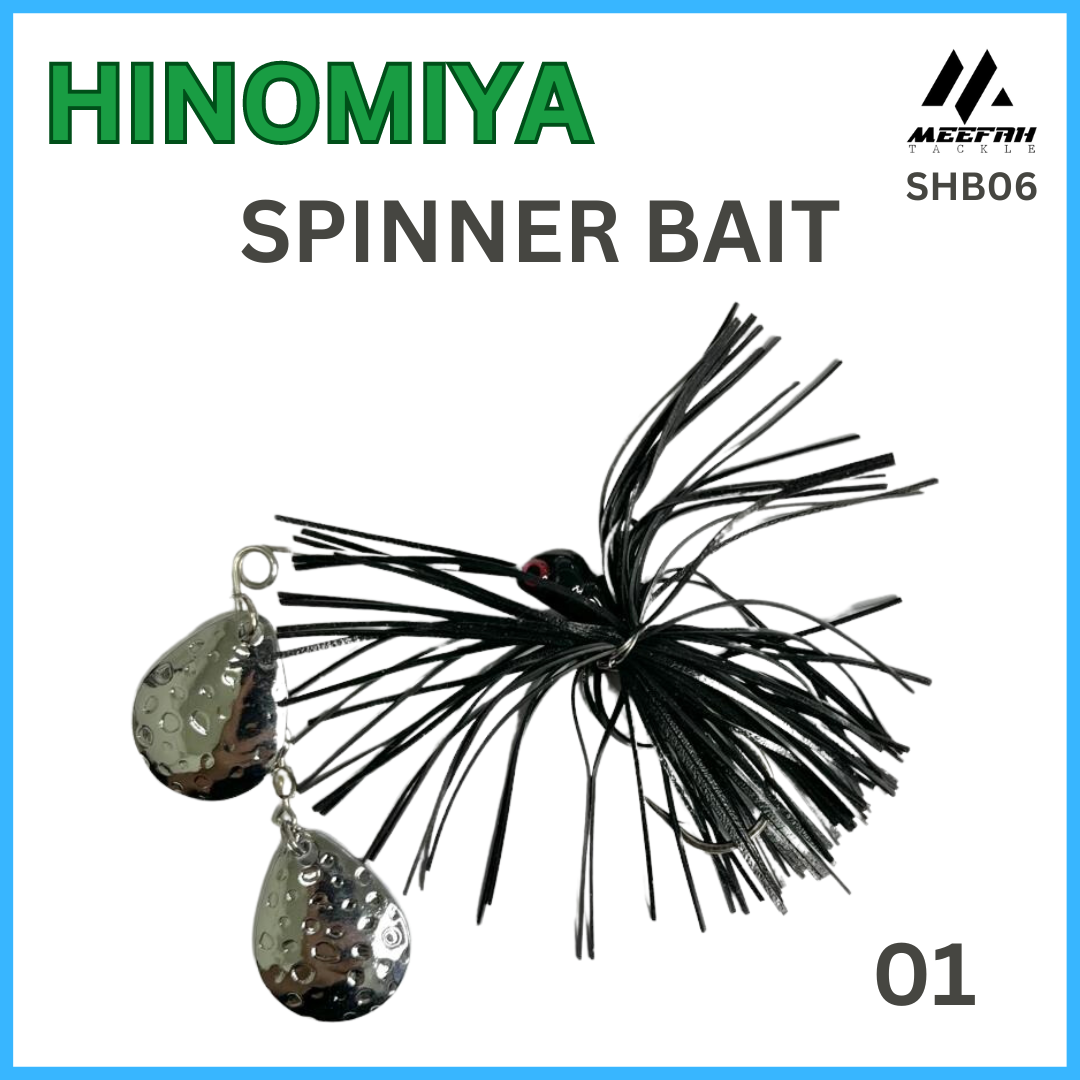 HINOMIYA SPINNER BAIT SHB 06 10G Fishing Lure Bait Umpan Pancing