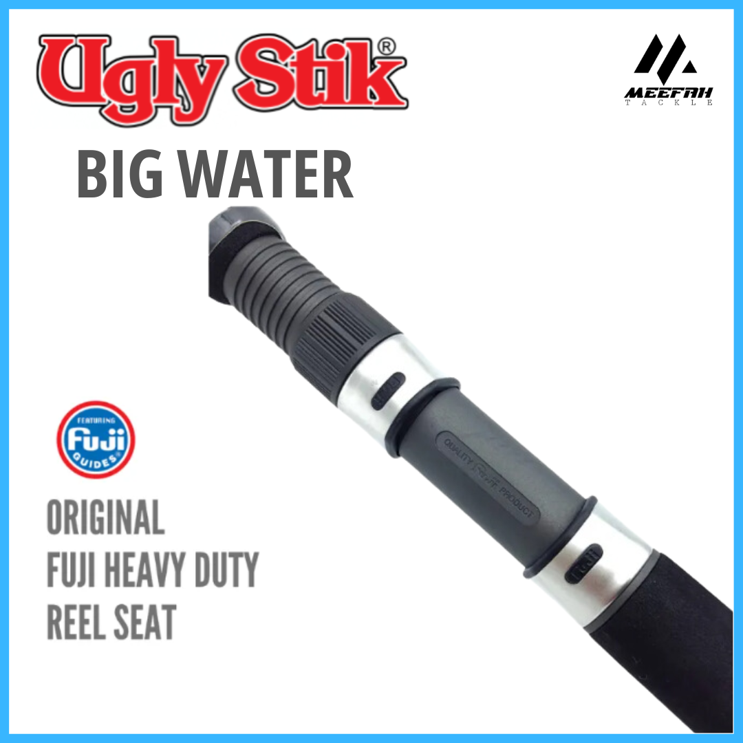 UGLY STIK BIG WATER SPINNING ROD 🔥 INCLUDE PVC 🔥 - Fishing Rod