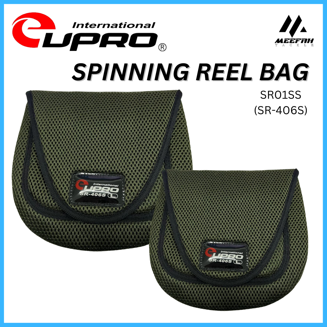 EUPRO Spinning Reel Bag SR01SS ( L & LL ) - Fishing Reel Bag Cover