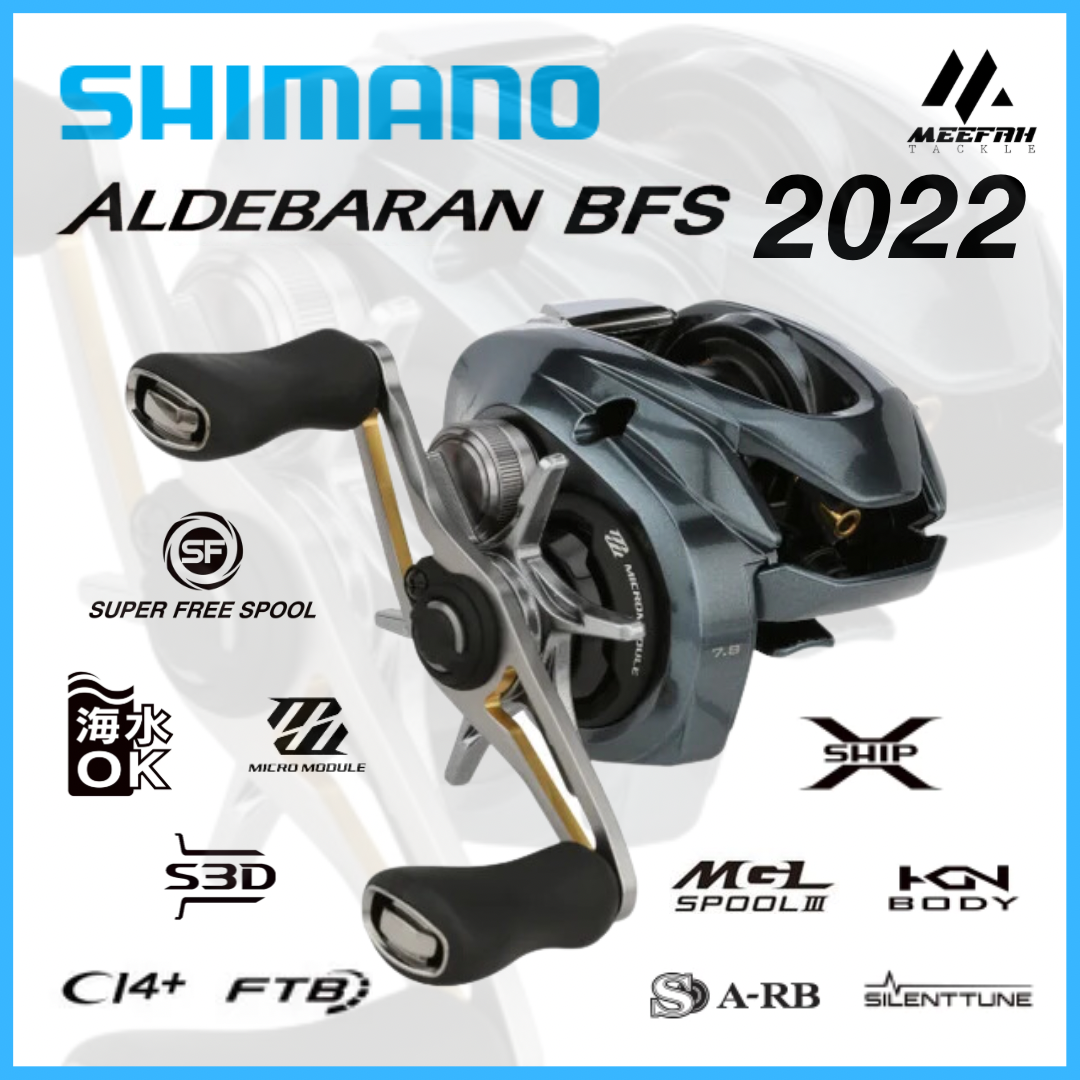 NEW 2022 SHIMANO Aldebaran BFS HG L / XG L 🔥1 YEAR WARRANTY +