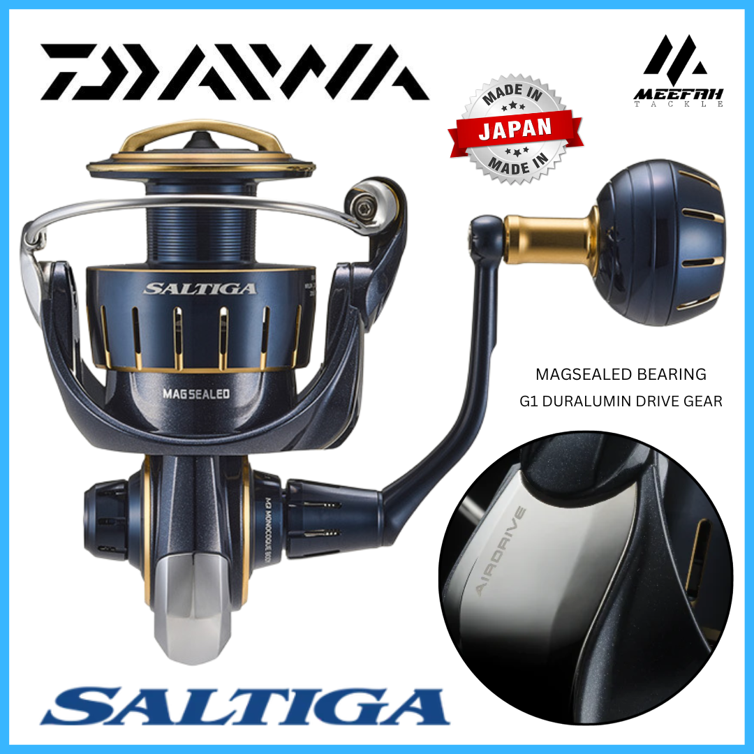 NEW 2023 DAIWA Saltiga 🔥FREE Daiwa Cap + 1 Year Warranty 🔥 - Spinning  Jigging Fishing Reel Mesin Pancing
