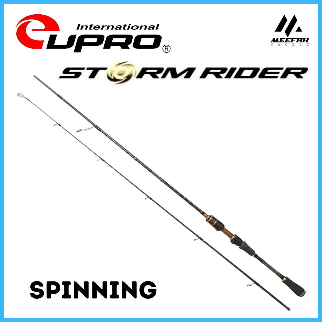 EUPRO STORM RIDER ROD 🔥 INCLUDE PVC 🔥 - Fishing Rod Joran Pancing –  Meefah Tackle