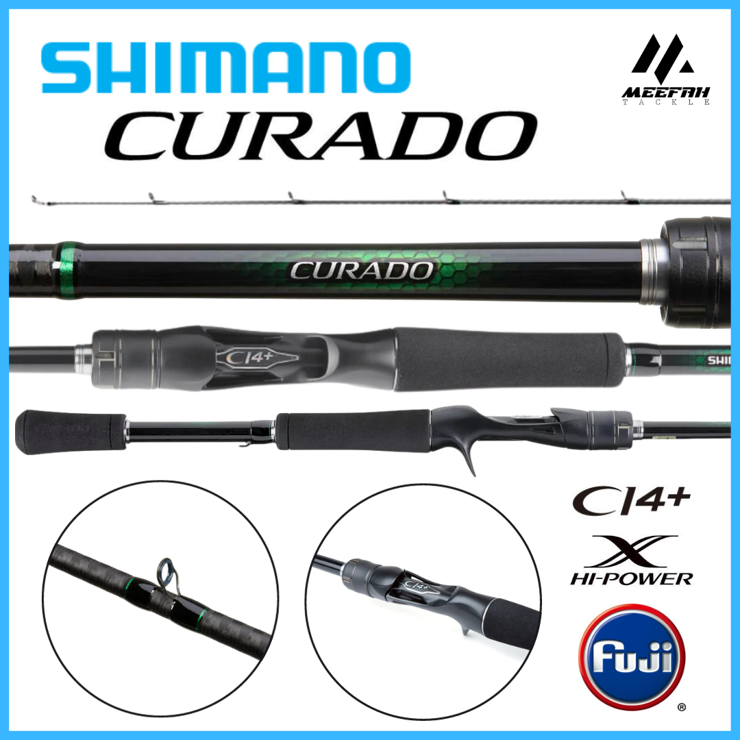 SHIMANO 2022 Curado Baitcasting Rod 🔥 PVC PIPE🔥 - Bc Casting Fishing Rod  Joran Pancing – Meefah Tackle