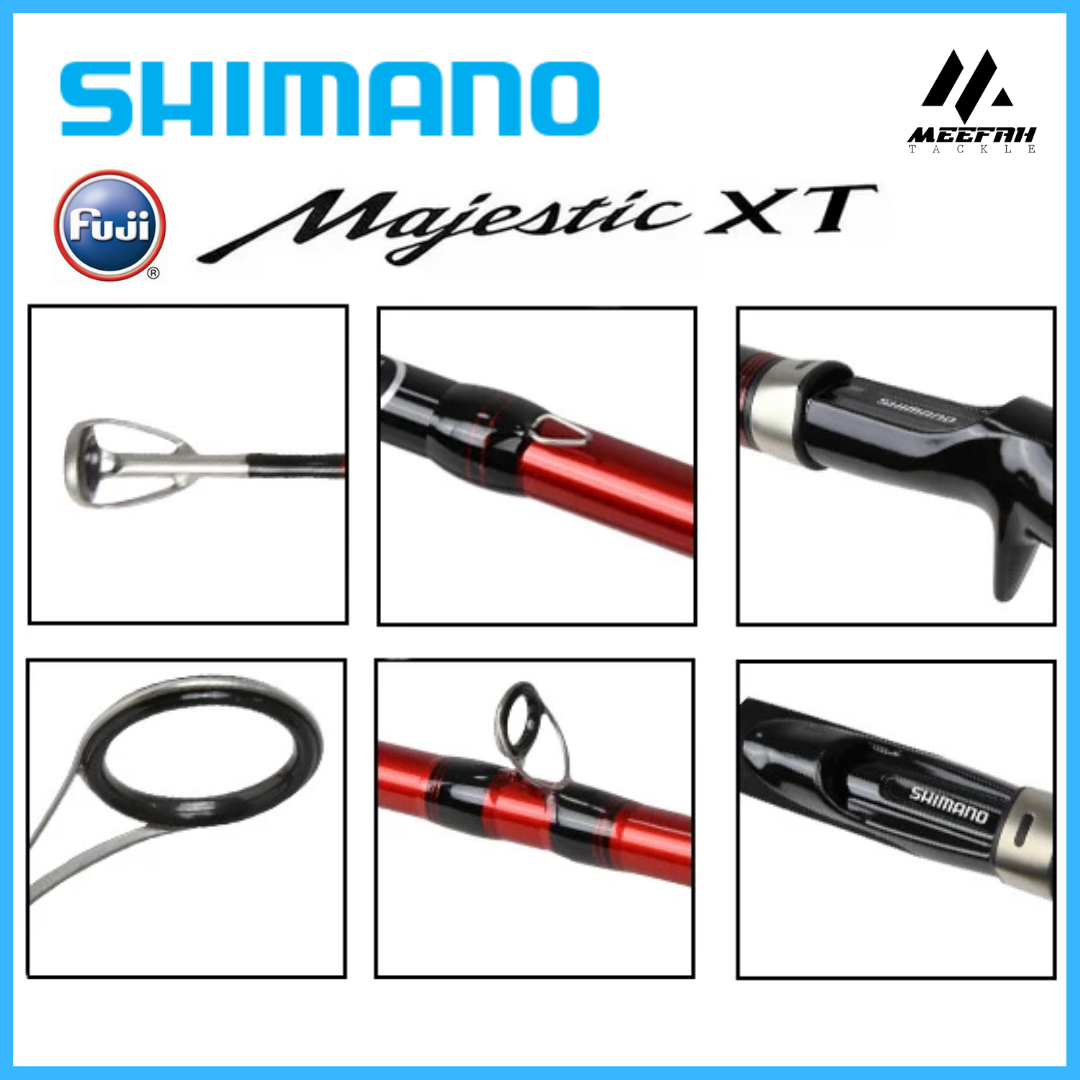 SHIMANO 2022 MAJESTIC XT 🔥 PVC Pipe + 1 Year Warranty 🔥 - BC Spinning  Fishing Rod Joran Pancing
