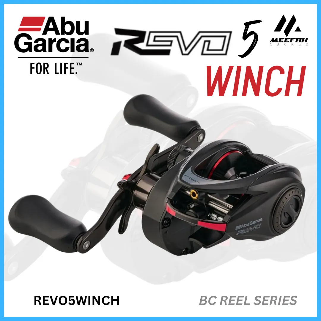 Abu Garcia Revo 5 Winch Baitcast Reel