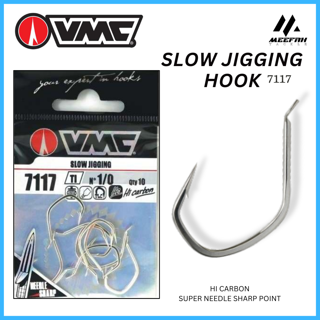 VMC INLINE SINGLE HOOK V 7266 TI - Single Fishing Hook Mata Kail