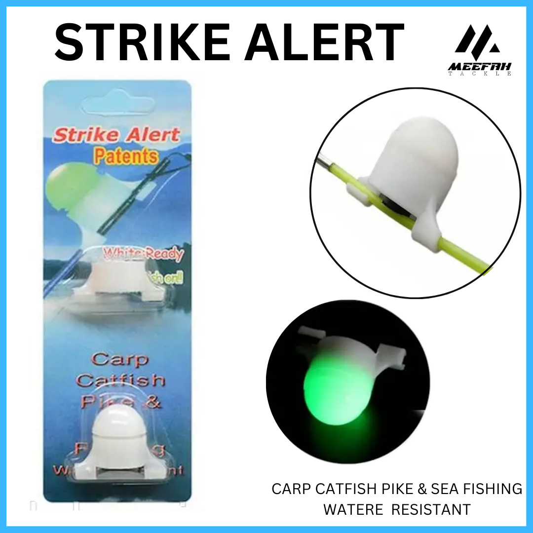 STRIKE ALERT PATENTS - LED Night Fishing Bite Alarm Electronic – Meefah  Tackle