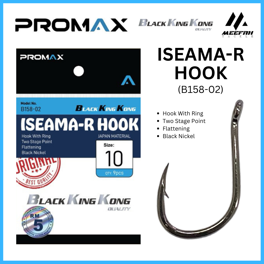 PROMAX ISEAMA HOOK BKK B158-02 - Fishing Hook Mata Kail Pancing