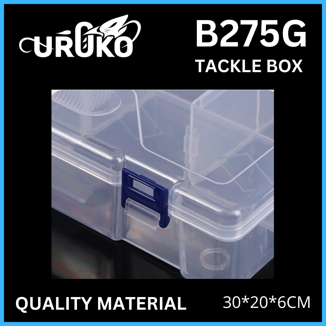 UROKO B275G MULTIPURPOSE 10 SPACE TACKLE BOX LURE BOX Fishing