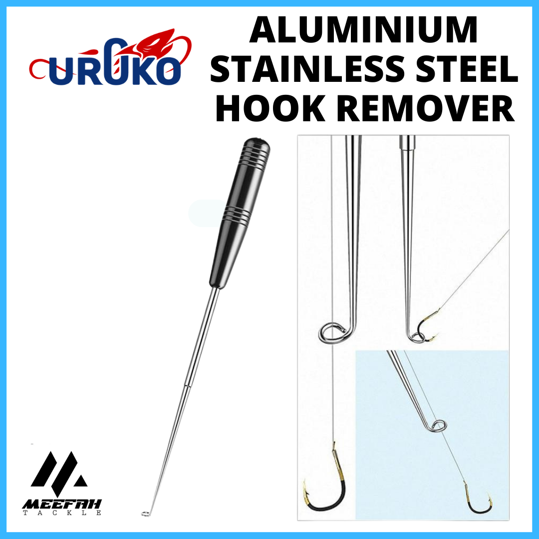 Stainless Steel Hook Remover / Opener / Extractor 17 CM (1 pc) - Fishing  Accessories Tools Pancing Keluarkan Mata Kail – Meefah Tackle