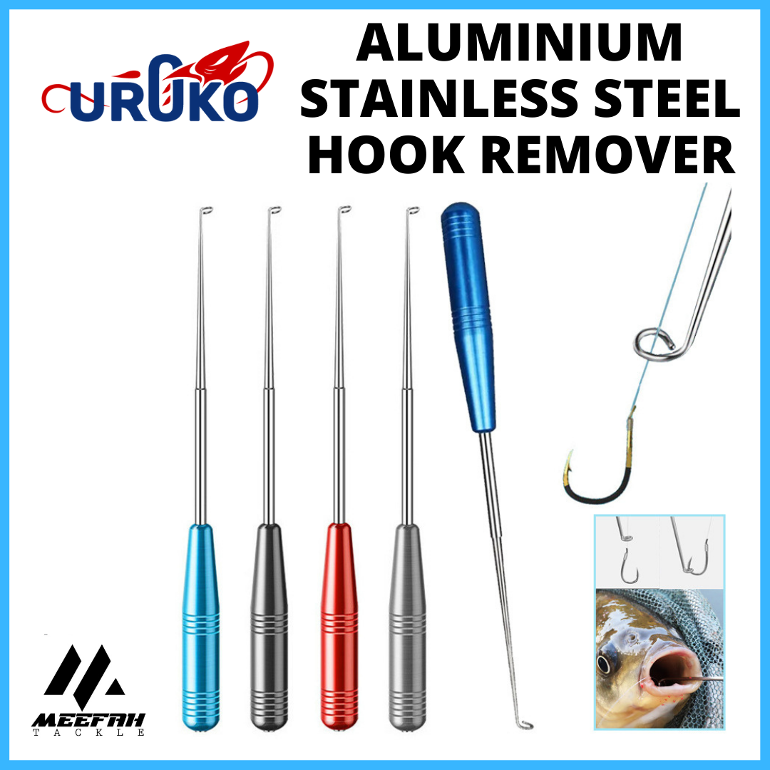 Fishing Hook, Professional Remover Stainless Steel Remover Lightweight Safe  Portable Hand Tool Extractor Hook Remover Useful Long Handle Quick - As  Picture Show : : Sports & Outdoors