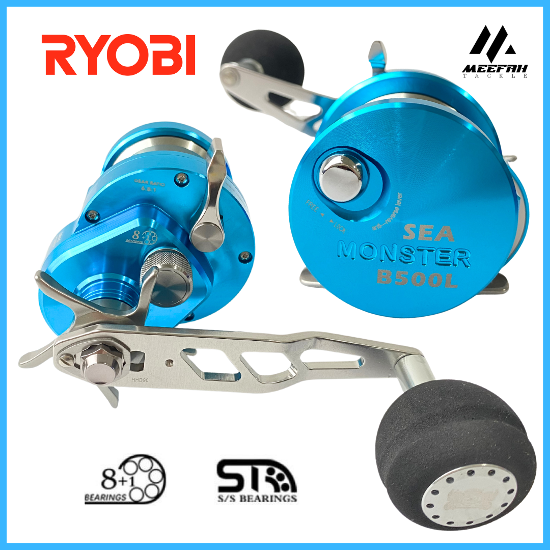 2024 RYOBI Sea Monster B500L + FREE GIFT 🔥- ROUND BC BOTTOM