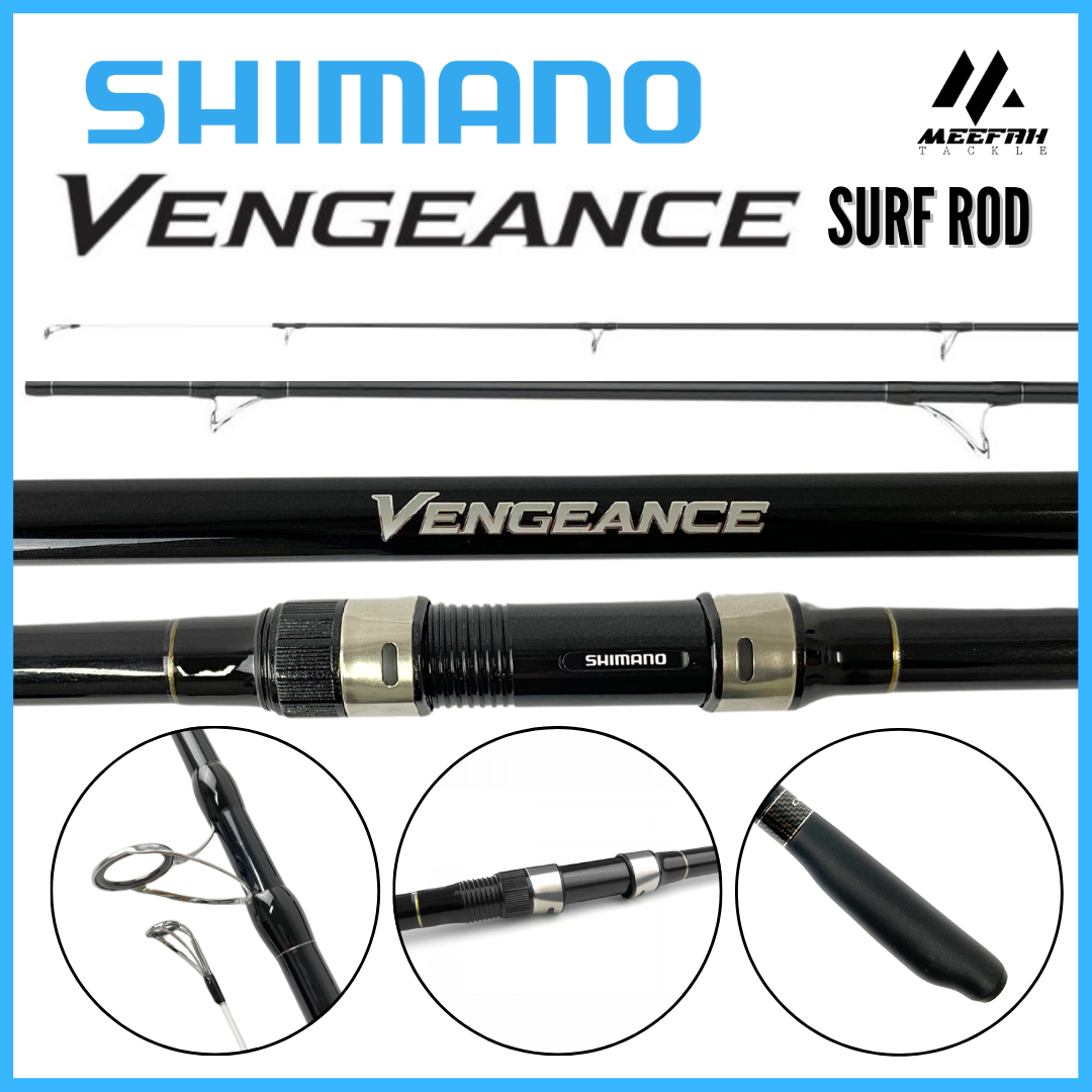 2020 SHIMANO Vengeance Surf Rod -🔥INCLUDE PVC🔥 - Fishing Surf Rod Joran  Pantai Pancing