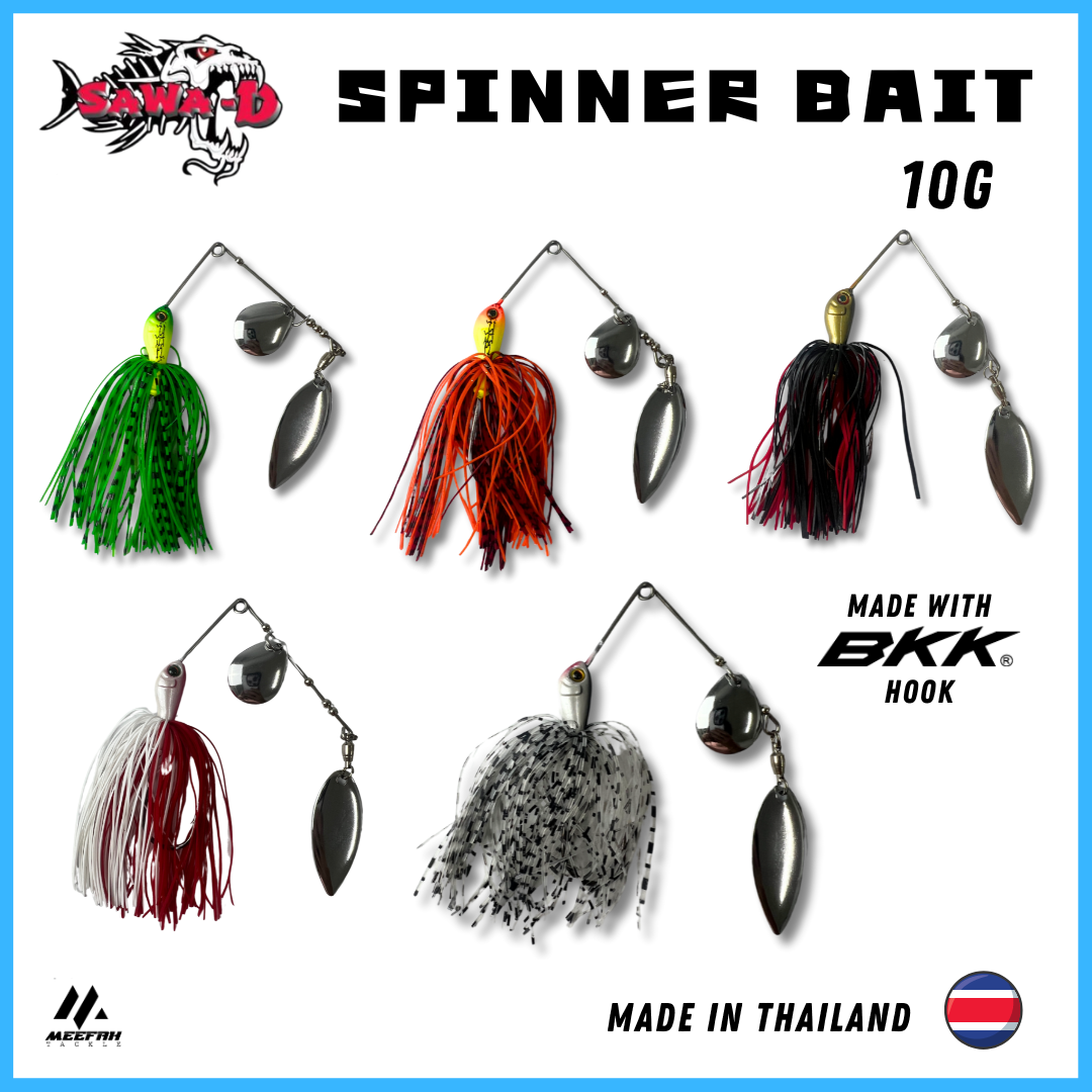 Seahawk Spinnerbait Lure - Mini Blade Strike Spinner Bait Lure