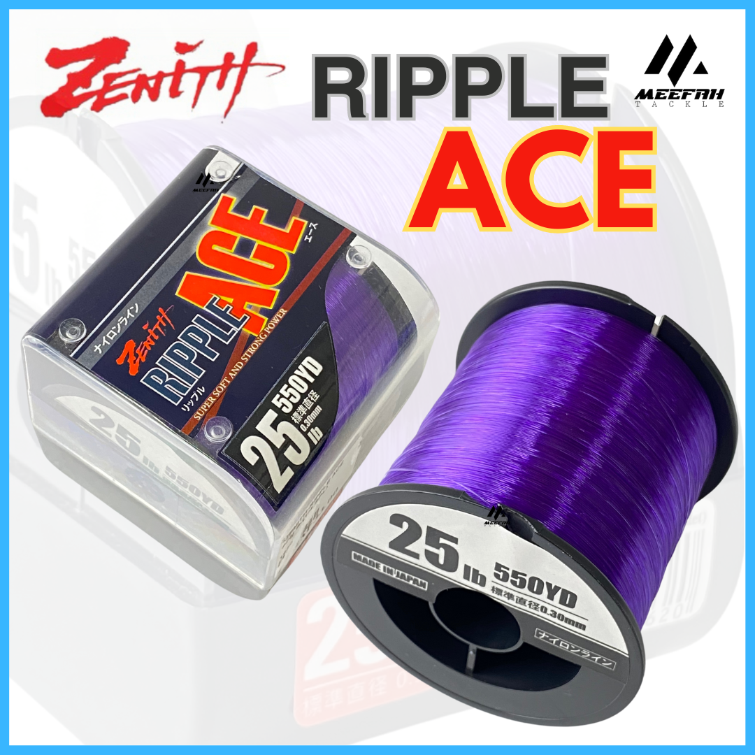 ZENITH RIPPLE ACE SUPER SOFT & STRONG – Meefah Tackle