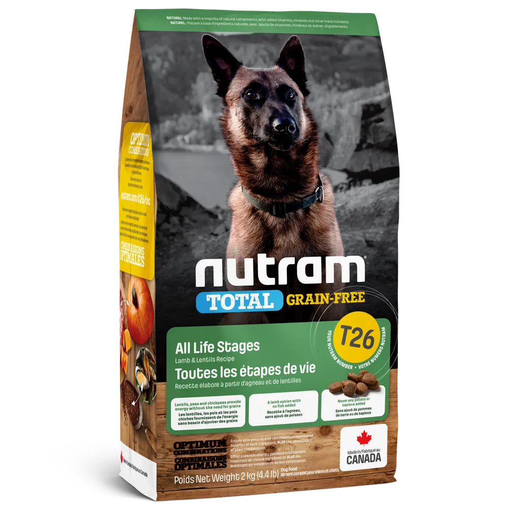 4449 Nutram 3D bag - T26 dog 2 kg v1 - HRZ