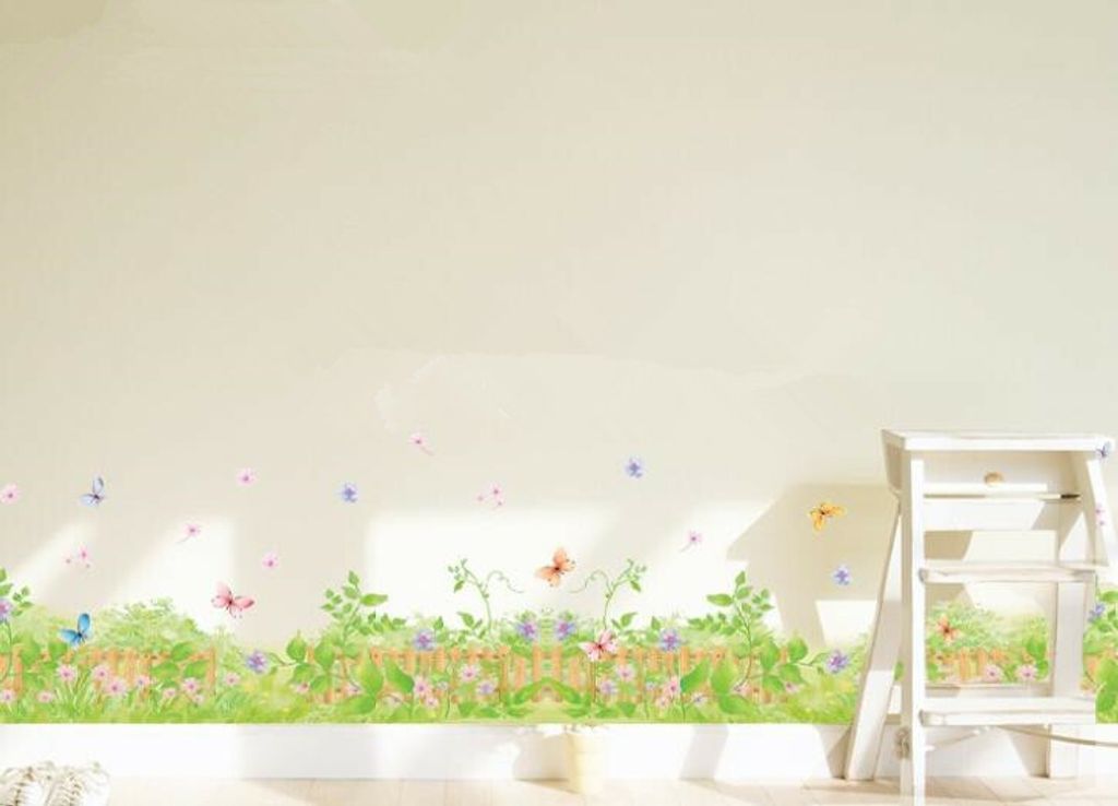 Free-Shipping-grass-Butterfly-flowers-cartoon-wall-stickers-wallpaper-removable-waterproof-wall-pvc-sticker-AM7030_副本.jpg