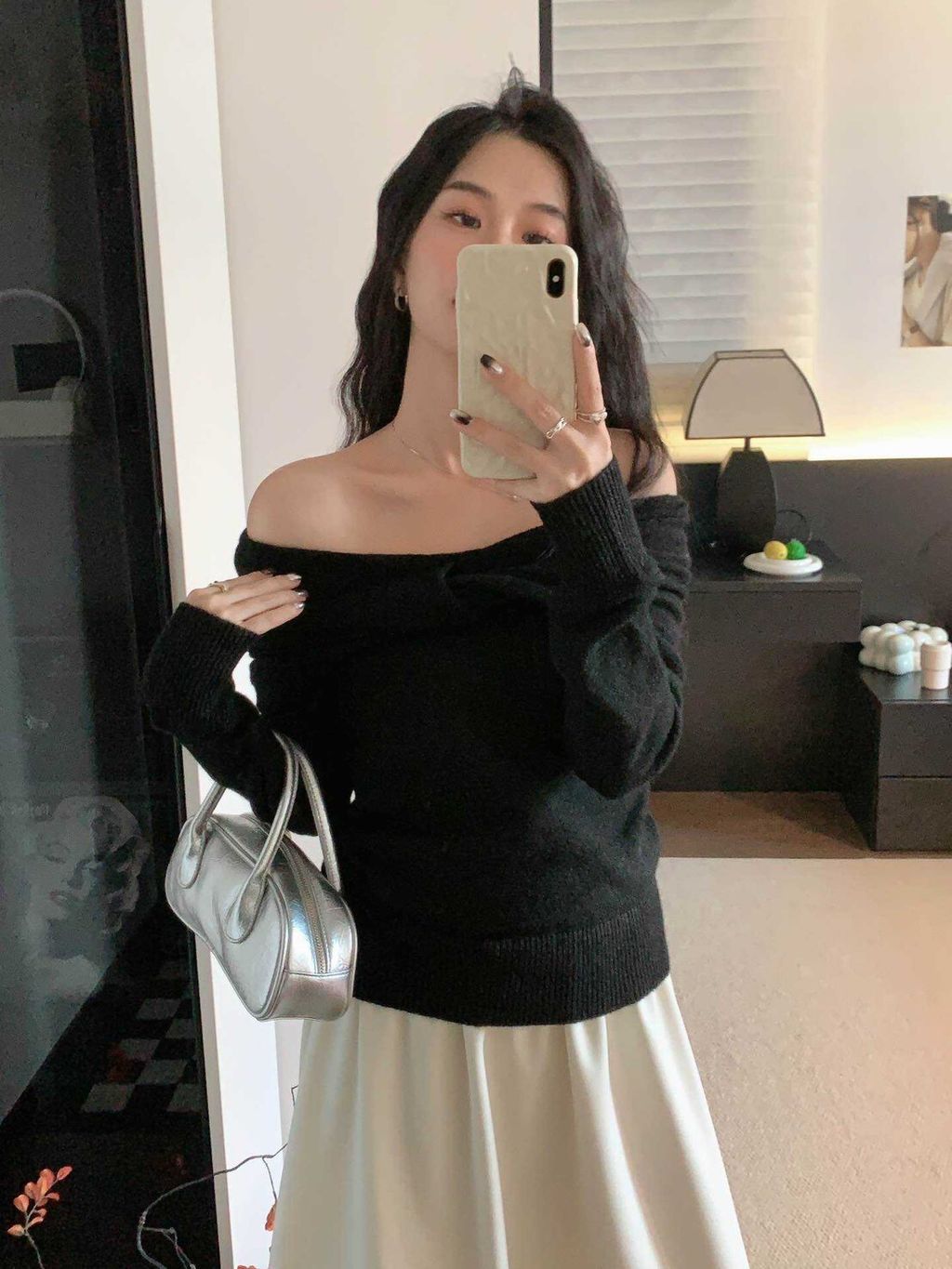 LINE_ALBUM__63214 一字領扭結針織衫 P290 長47胸43_251111_9