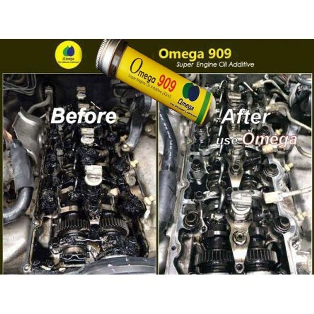 Omega 909 Before & After